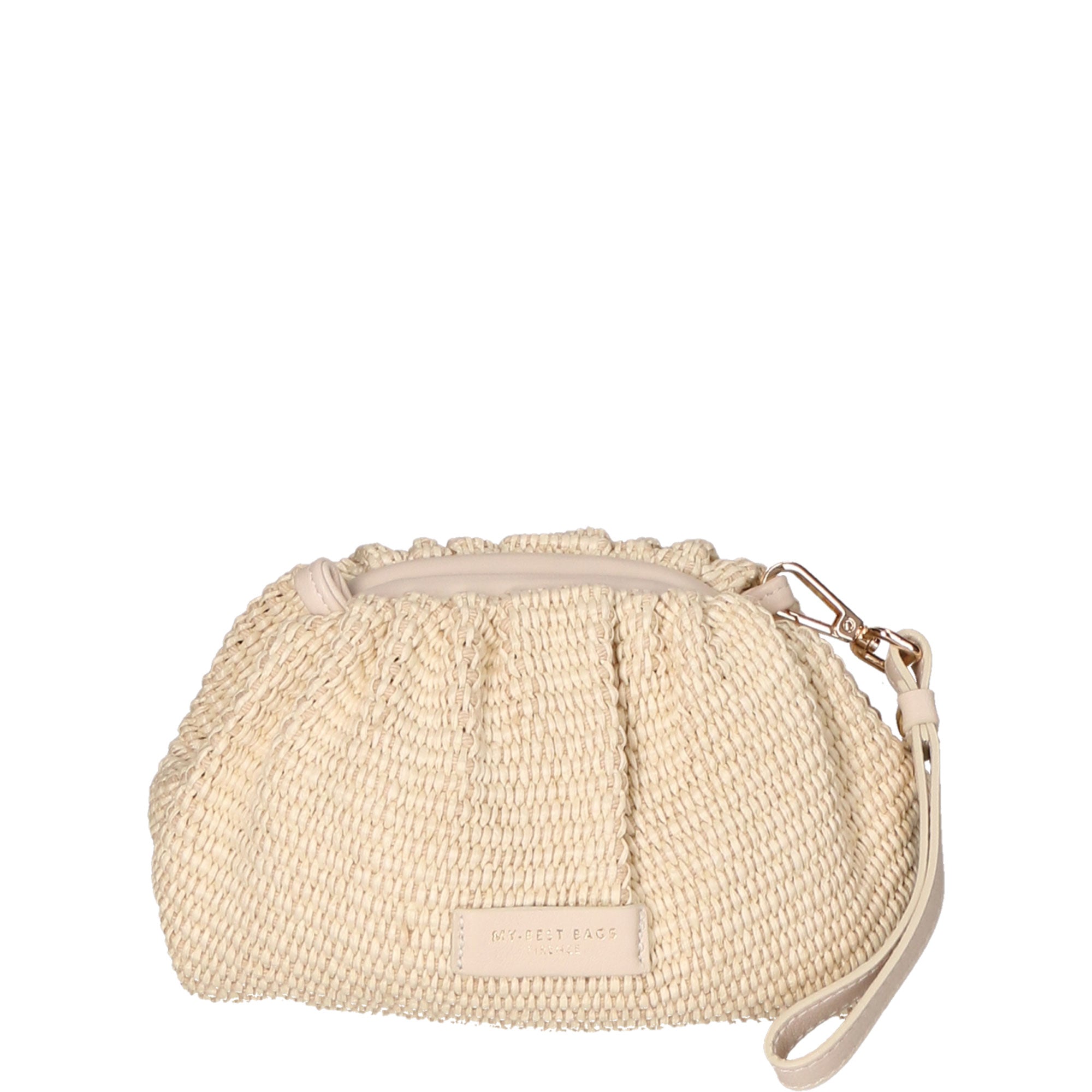 Borsa a tracolla da donna Paglia & Pelle MYB-7012-SS-TAPIOCA 21+142 TABRU My Best Bag