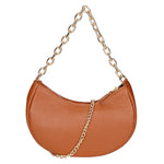 Loreta Borsa a spalla da donna Vera pelle 06511-D17 CUOIO SCURO Gave Lux