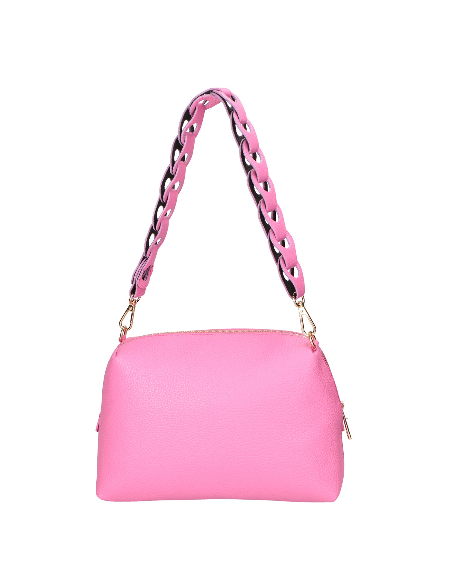 Livia Borsa a spalla da donna Vera pelle 06443-PINK Gave Lux
