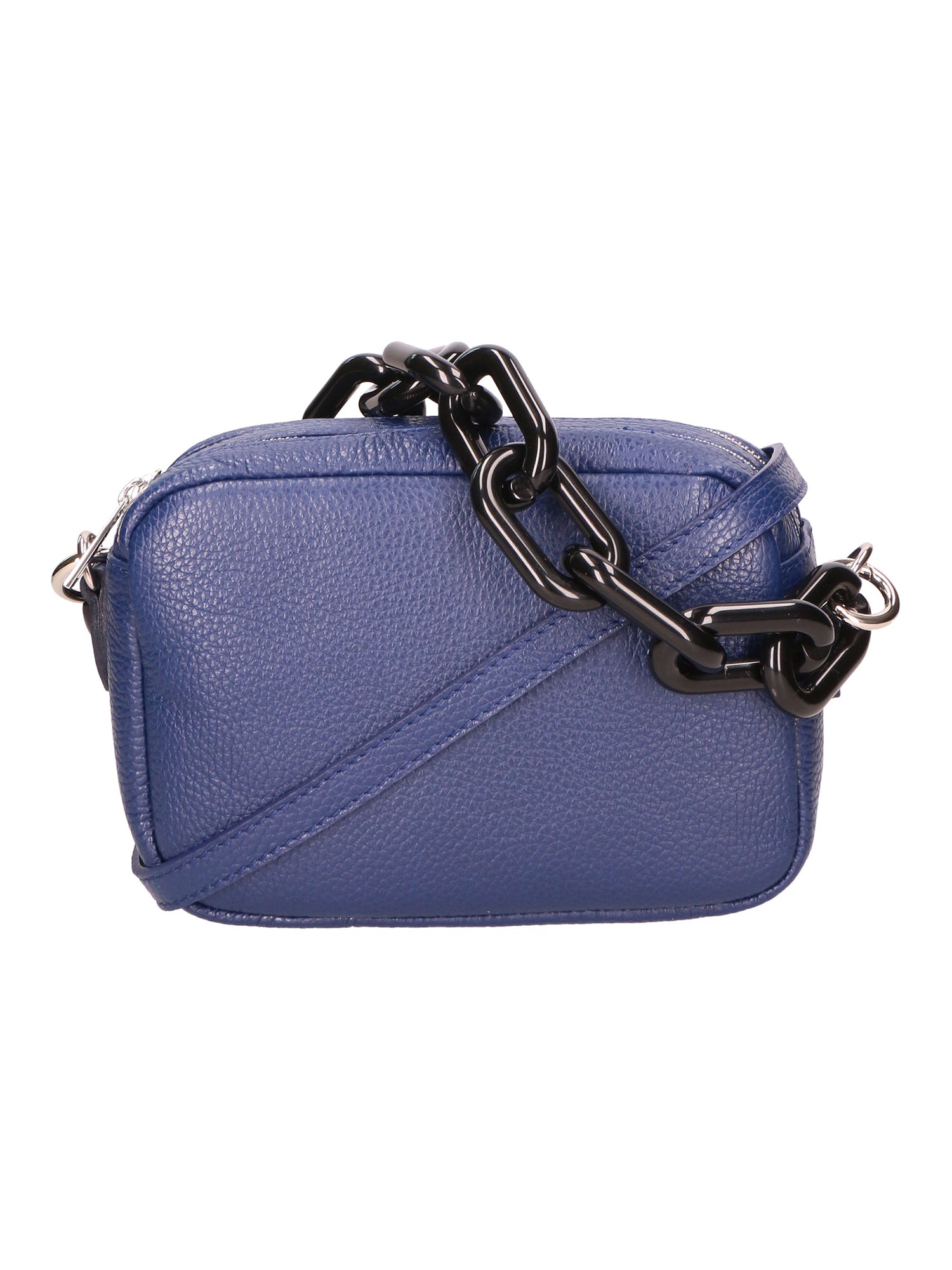 Barbara Borsa a spalla da donna Vera pelle 05706-D24 BLU BLUE Gave Lux