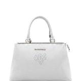 Borsa a Spalla in Pvc Bianco