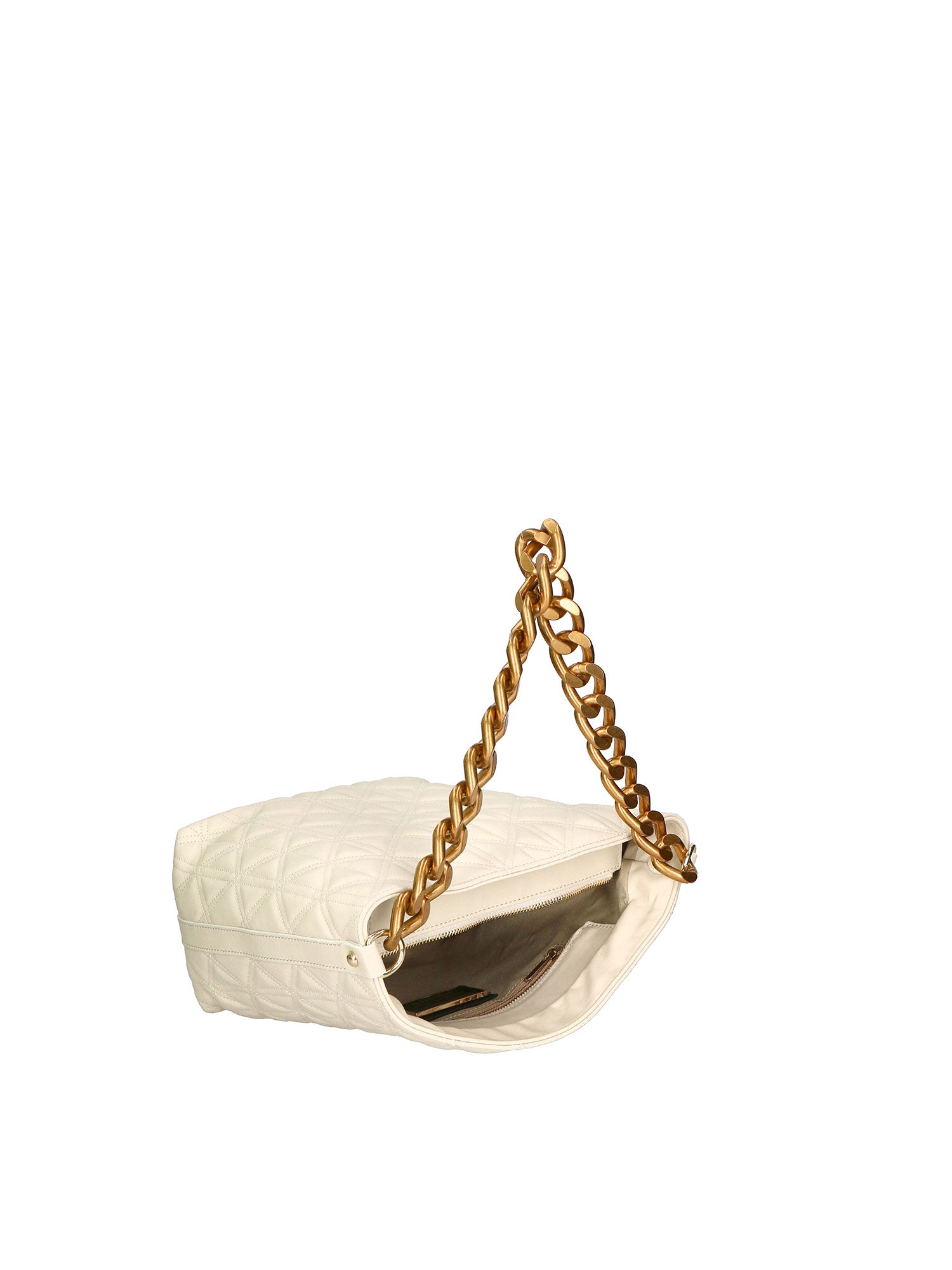 Borsa a spalla da Donna Adra in Vera Pelle Made in Italy 17x31x15,5 cm Chiara Ferretti