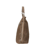 Elga Borsa a spalla da donna Vera pelle 80051-TAUPE Gave Lux
