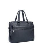 Borsa a mano da uomo 100% vera pelle BC1483-BLACK B Cavalli