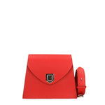 Eolara Borsa a spalla da donna Vera pelle 193842-ROSSO Gave Lux