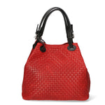 Araminta Borsa Shopper da donna Vera Pelle 80047-023 ROSSO Gave Lux