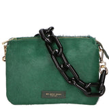Borsa a spalla da donna Vera pelle di cavallino MYB-8021-FW-FORESTA My Best Bag