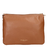 Borsa a tracolla da donna 100% pelle MYB-6049-FW-D19 CUOIO My Best Bag
