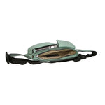 Aisha 04733-D59 GRANITA Marsupio da donna in vera pelle + canvas Gave Lux