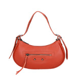 Loredana Borsa a spalla da donna Vera pelle 06548-MATTONE Gave Lux