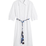 Vestito in Cotone Bianco