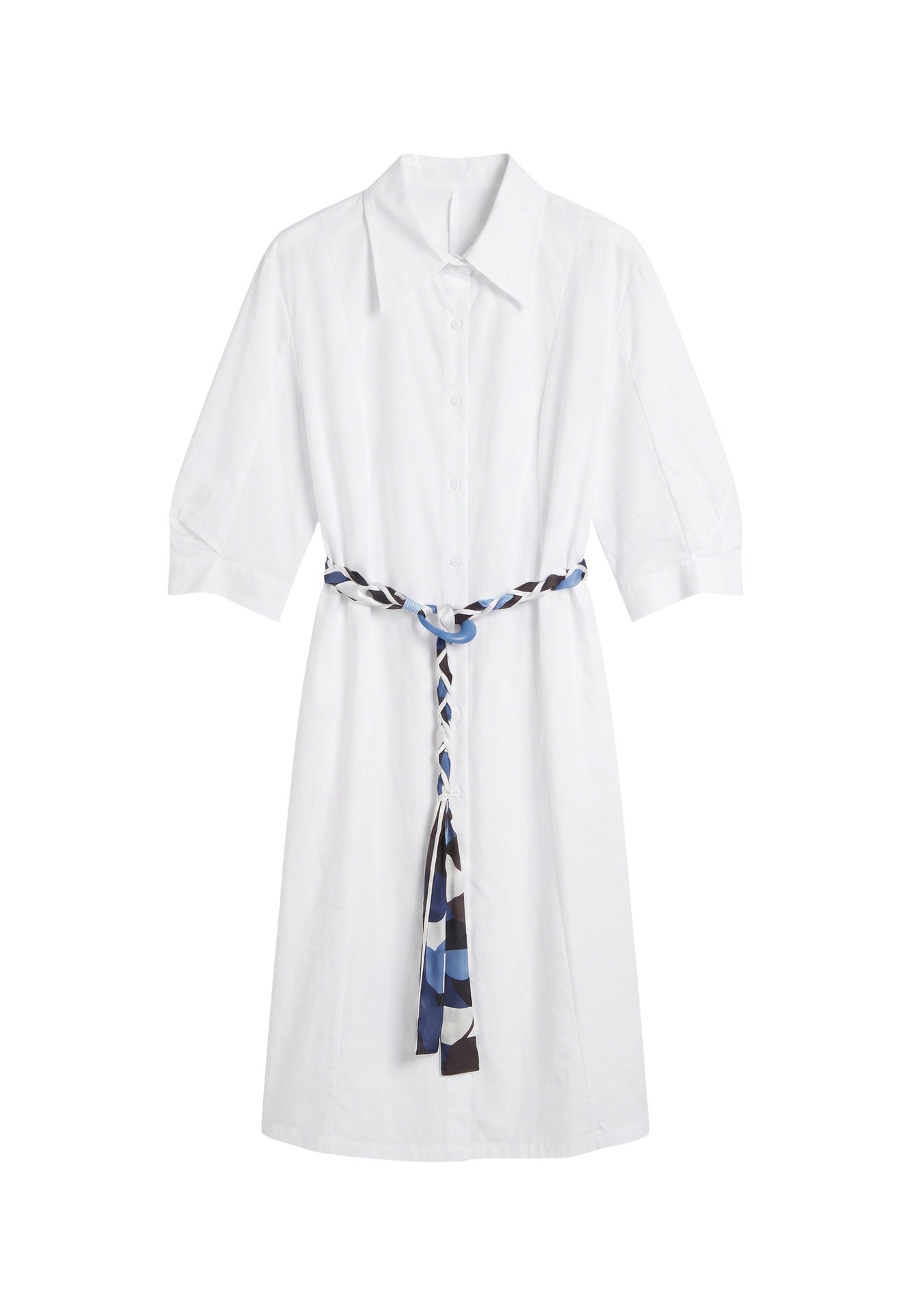 Vestito in Cotone Bianco