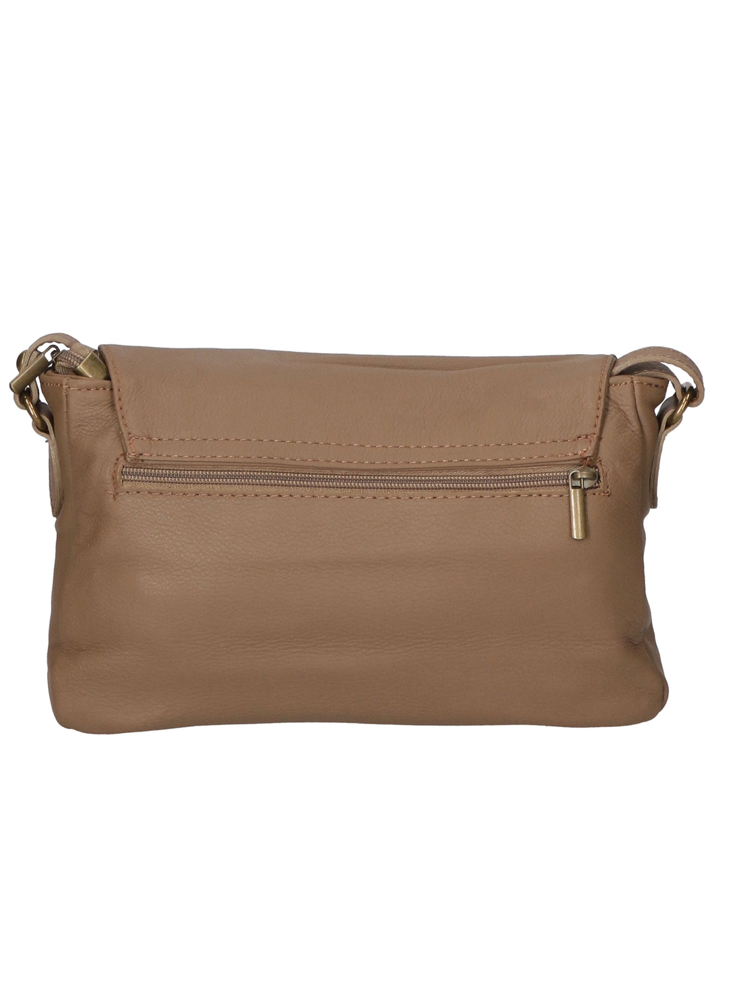 Beatriz Borsa a tracolla da donna Vera pelle 10006-TAUPE Gave Lux