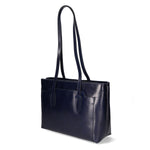 Flora Borsa a spalla da donna Vera pelle 9118-BLU Gave Lux