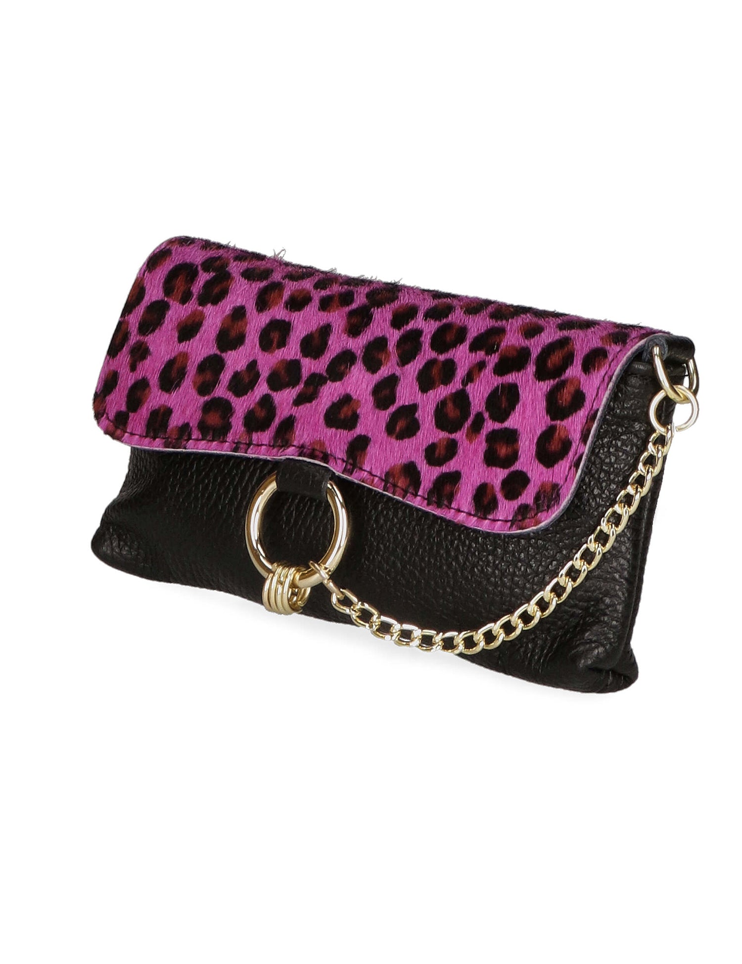 Pochette da Donna Alda in Vera Pelle Made in Italy 10x18x5 cm Chiara Ferretti