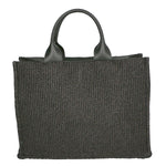 Allison Borsa a spalla da donna Paglia e pelle 05117-12 S28 NERO Gave Lux