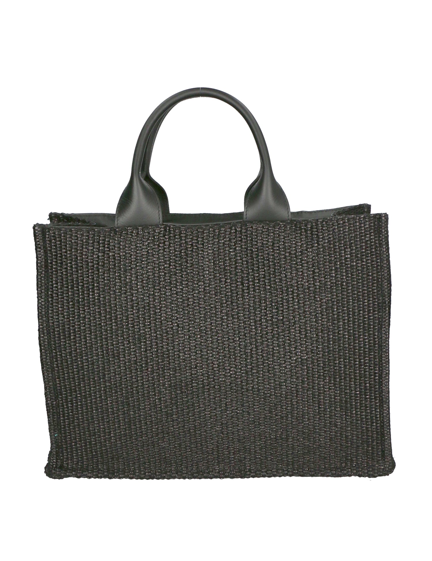 Allison Borsa a spalla da donna Paglia e pelle 05117-12 S28 NERO Gave Lux