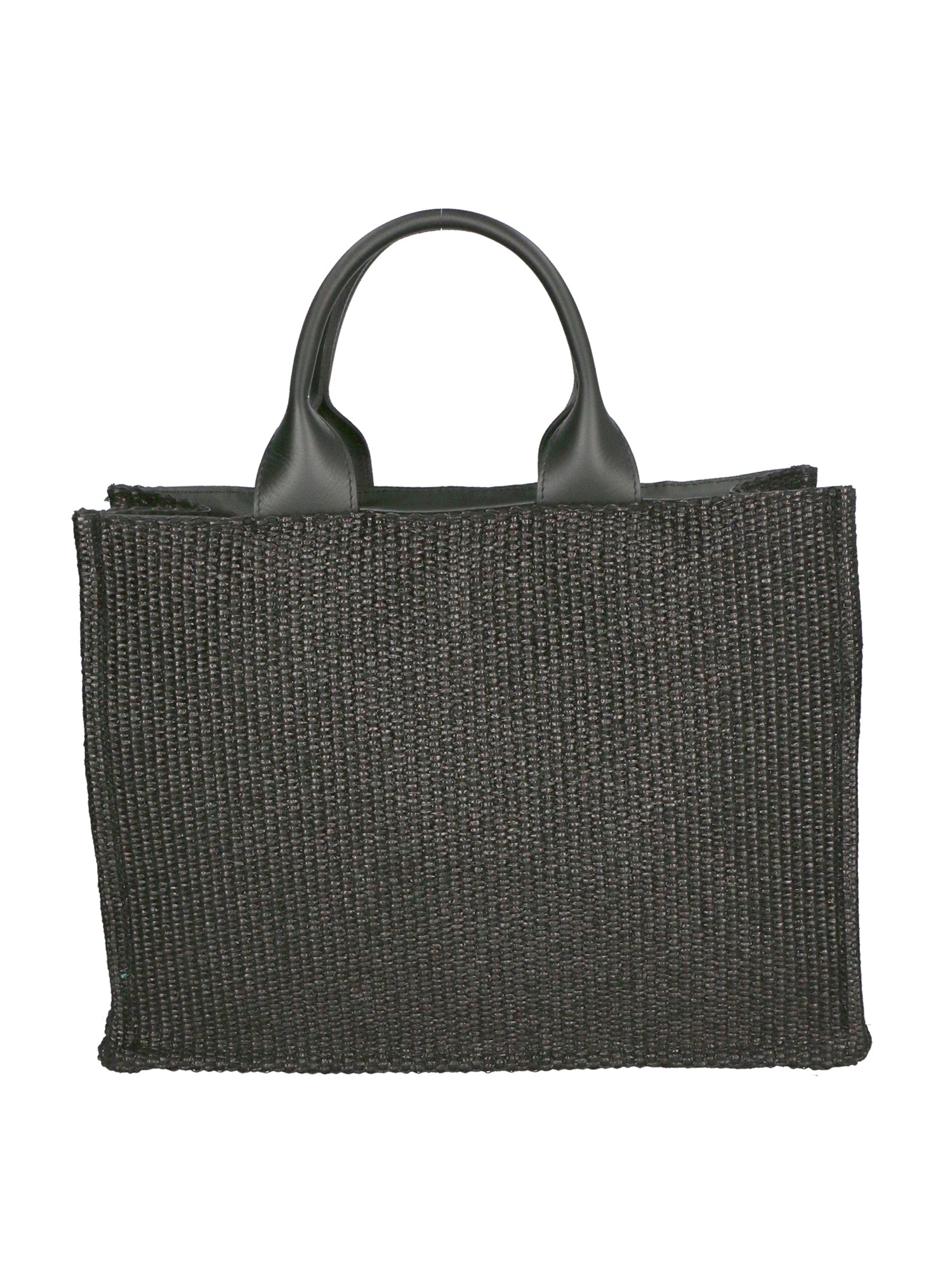 Allison Borsa a spalla da donna Paglia e pelle 05117-12 S28 NERO Gave Lux