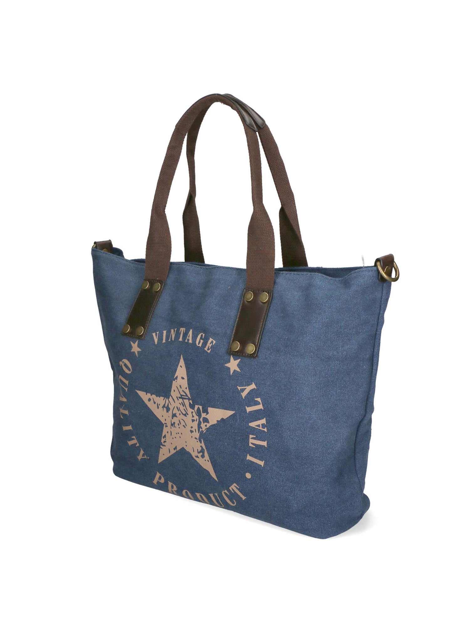 Sabrina Borsa a mano da donna 100% poliestere 8152-BLU Gave Lux