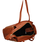Valoria Pro Borsa a spalla da donna 100% poliuretano B16890GR-MARRONE Braccialini