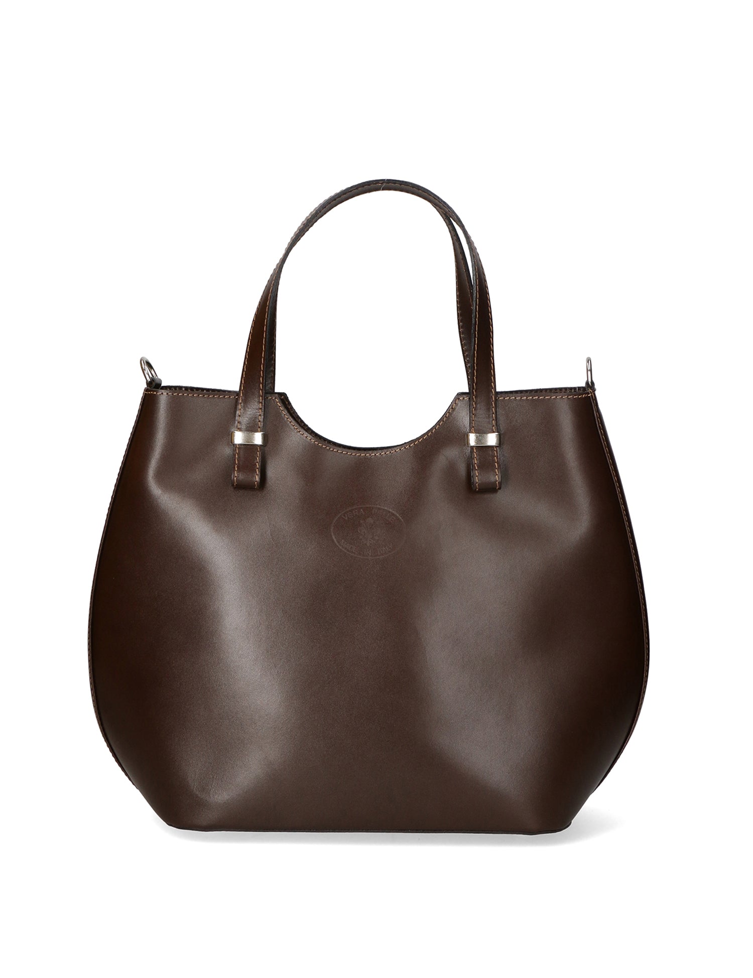 Egle Borsa a mano da donna Vera pelle 80046-T.MORO Gave Lux
