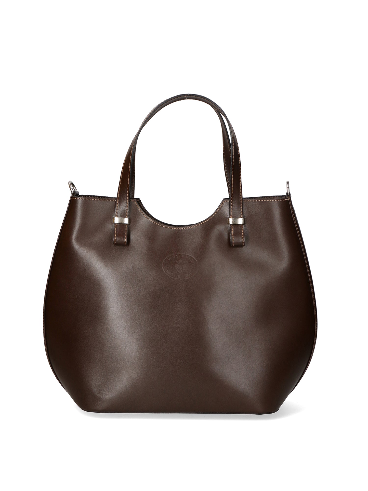 Egle Borsa a mano da donna Vera pelle 80046-T.MORO Gave Lux