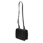 Borsa a tracolla da donna 100% pelle MYB-8003-FW-NERO My Best Bag