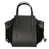 Borsa a mano da donna Vera pelle e suede MYB-8032-FW-NERO My Best Bag