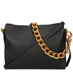 Annalou Borsa a spalla da donna Vera pelle 05417-D28 NERO Gave Lux
