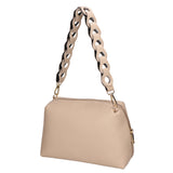 Livia Borsa a spalla da donna Vera pelle 06443-CAPPUCCINO Gave Lux