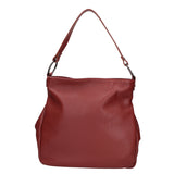 Bea Borsa a spalla da donna 100% pelle 05710-D10 ROSSO SCURO DARK RED Gave Lux