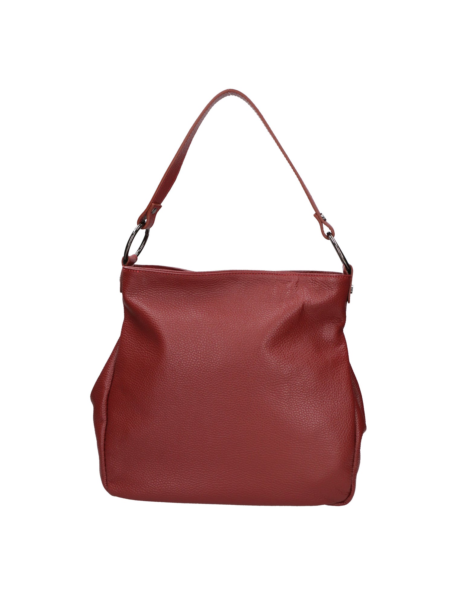 Bea Borsa a spalla da donna 100% pelle 05710-D10 ROSSO SCURO DARK RED Gave Lux