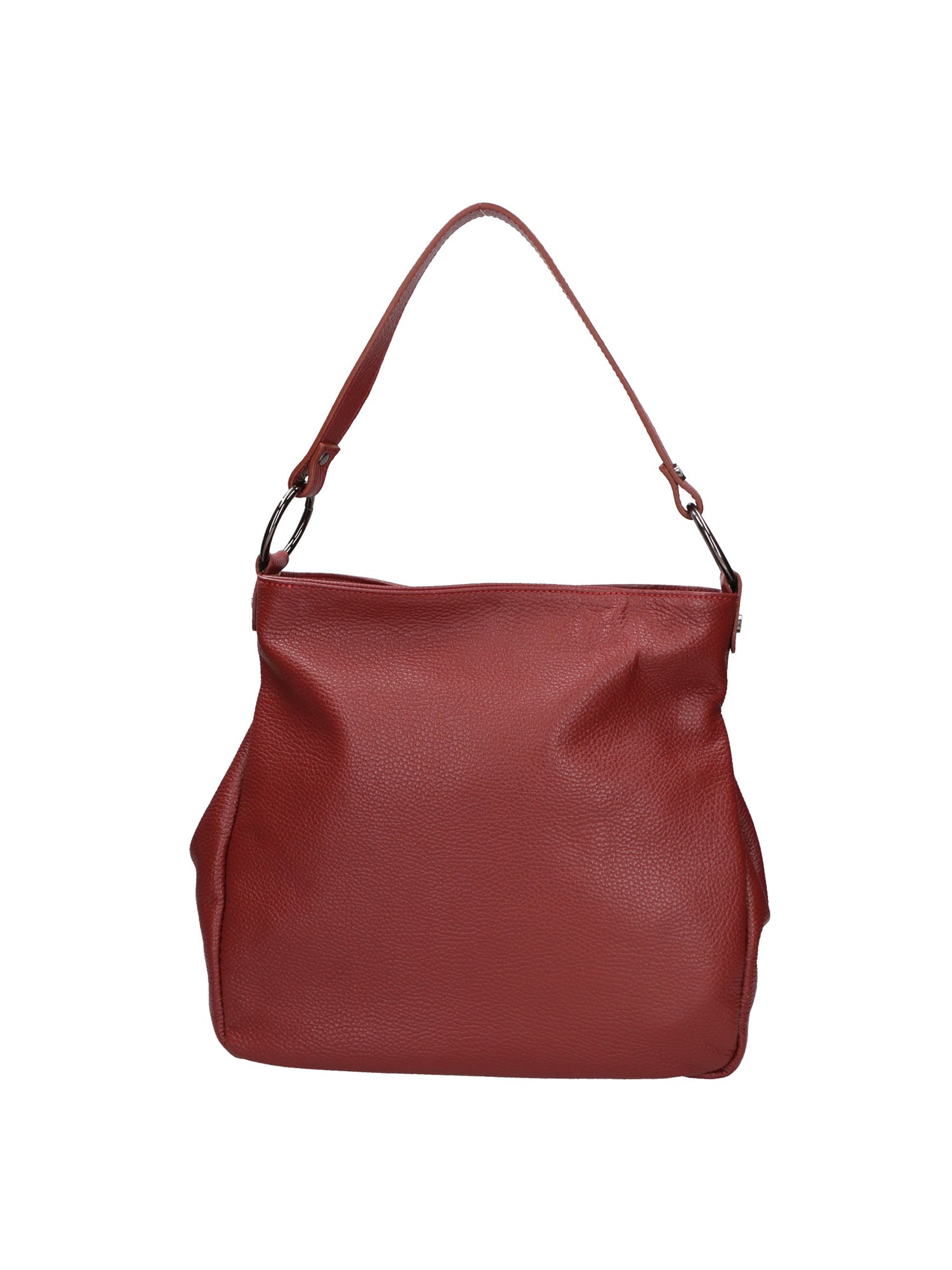 Bea Borsa a spalla da donna 100% pelle 05710-D10 ROSSO SCURO DARK RED Gave Lux