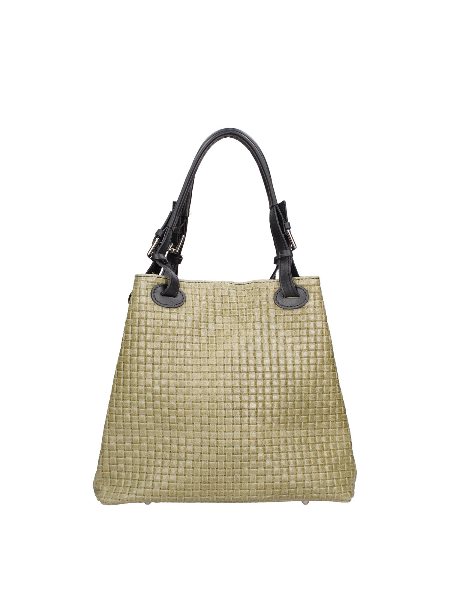 Araminta Borsa Shopper da donna Vera Pelle 80047-025 VERDE MILITARE Gave Lux