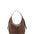 Borsa a spalla da donna 100% vera pelle 4607-TESTA DI MORO Alessia Firenze