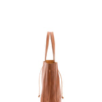 Borsa a mano unisex vera pelle Made in Italy 4611-MIELE Alessia Firenze
