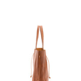 Borsa a mano unisex vera pelle Made in Italy 4611-MIELE Alessia Firenze