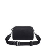 Borsa a Spalla in Polyurethane Nero