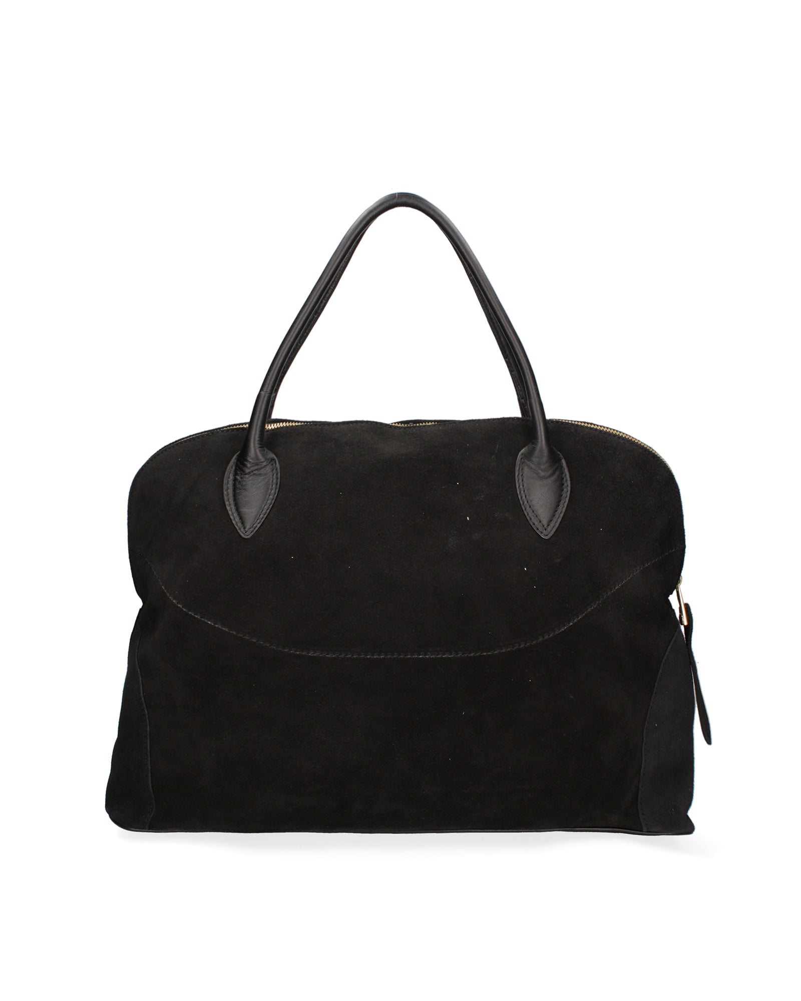 Borsa a mano da donna 100% pelle scamosciata MYB-6014-FW-NERO My Best Bag