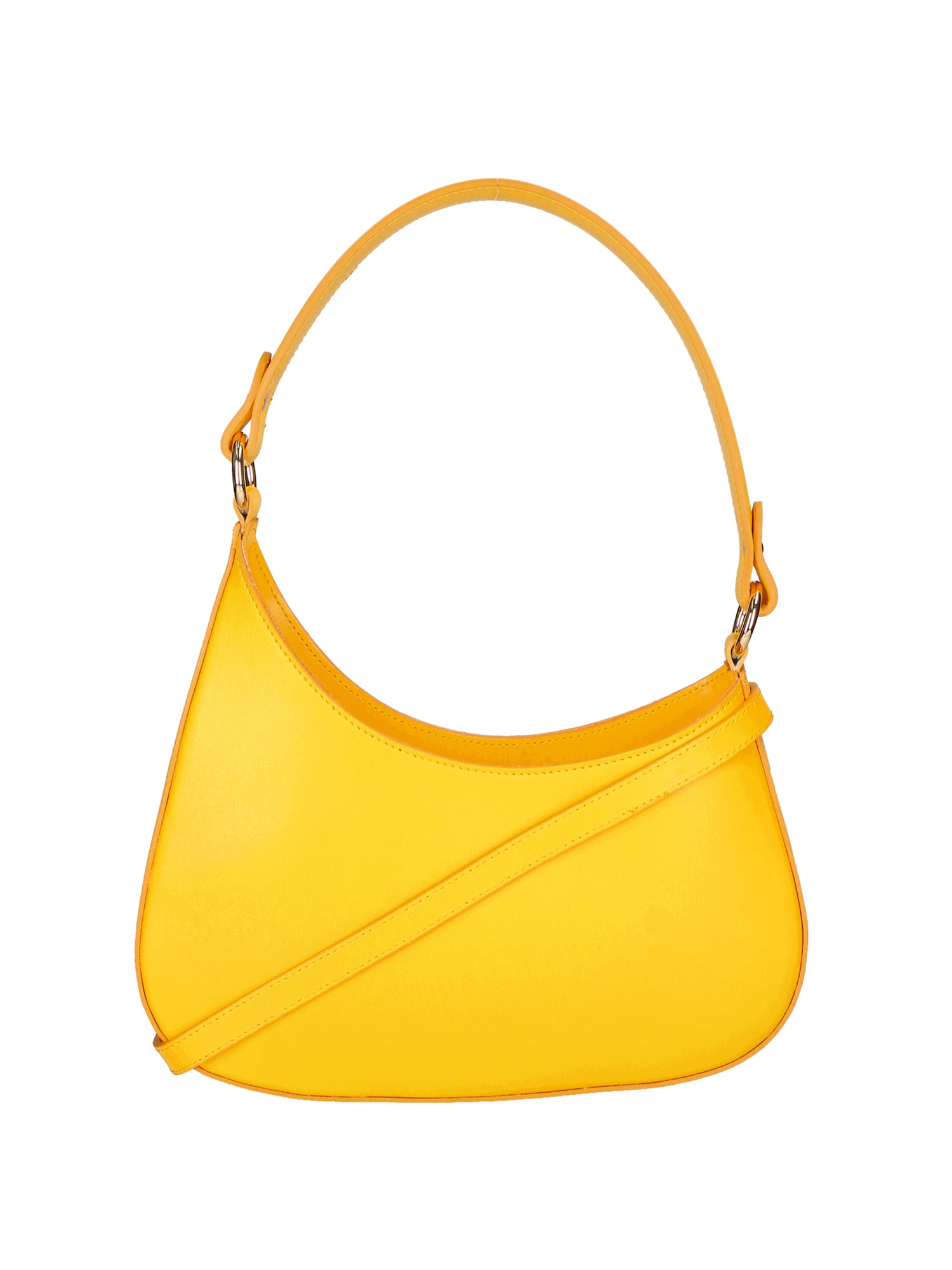 Borsa a spalla da donna Vera pelle MYB-05254-SS-GIALLO B04 My Best Bag
