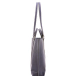 Borsa a spalla unisex in vera pelle Made in Italy 4610-BLU Alessia Firenze
