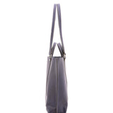 Borsa a spalla unisex in vera pelle Made in Italy 4610-BLU Alessia Firenze