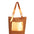 Borsa a spalla da donna Vera pelle 07312-D56A CUOIO+L006 Roberta Rossi