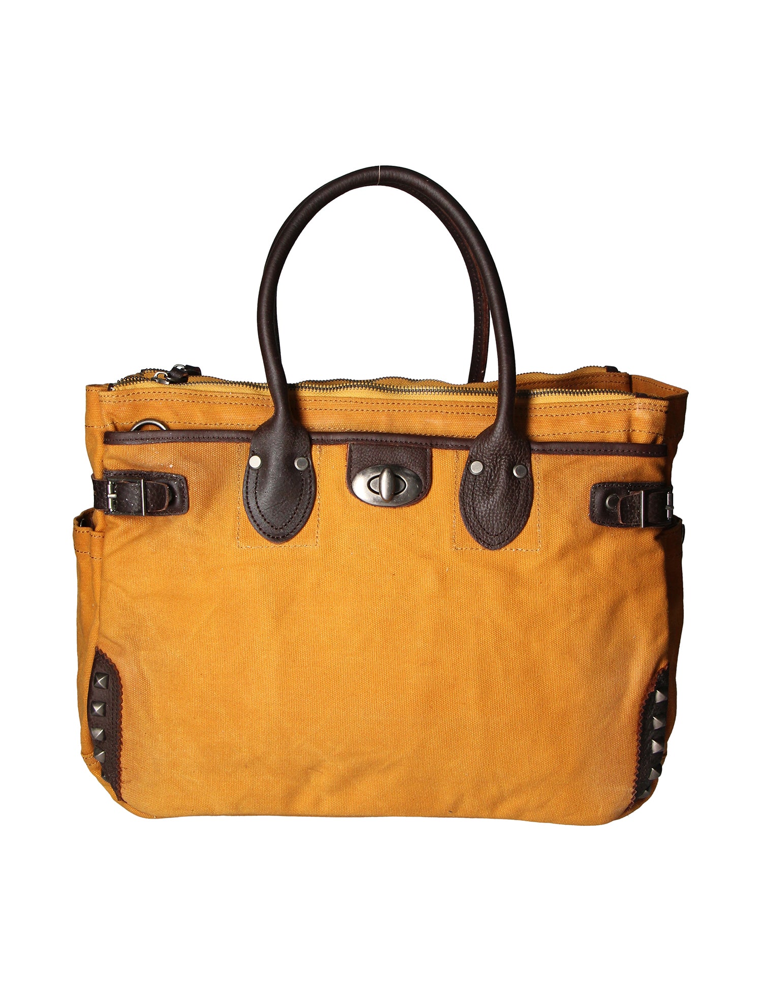 Melissa Borsa a tracolla unisex Canvas e pelle ZG3001-CUOIO COGNAC Gave Lux