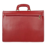 Cesare Borsa da lavoro uomo Vera pelle 7002-ROSSO Gave Lux