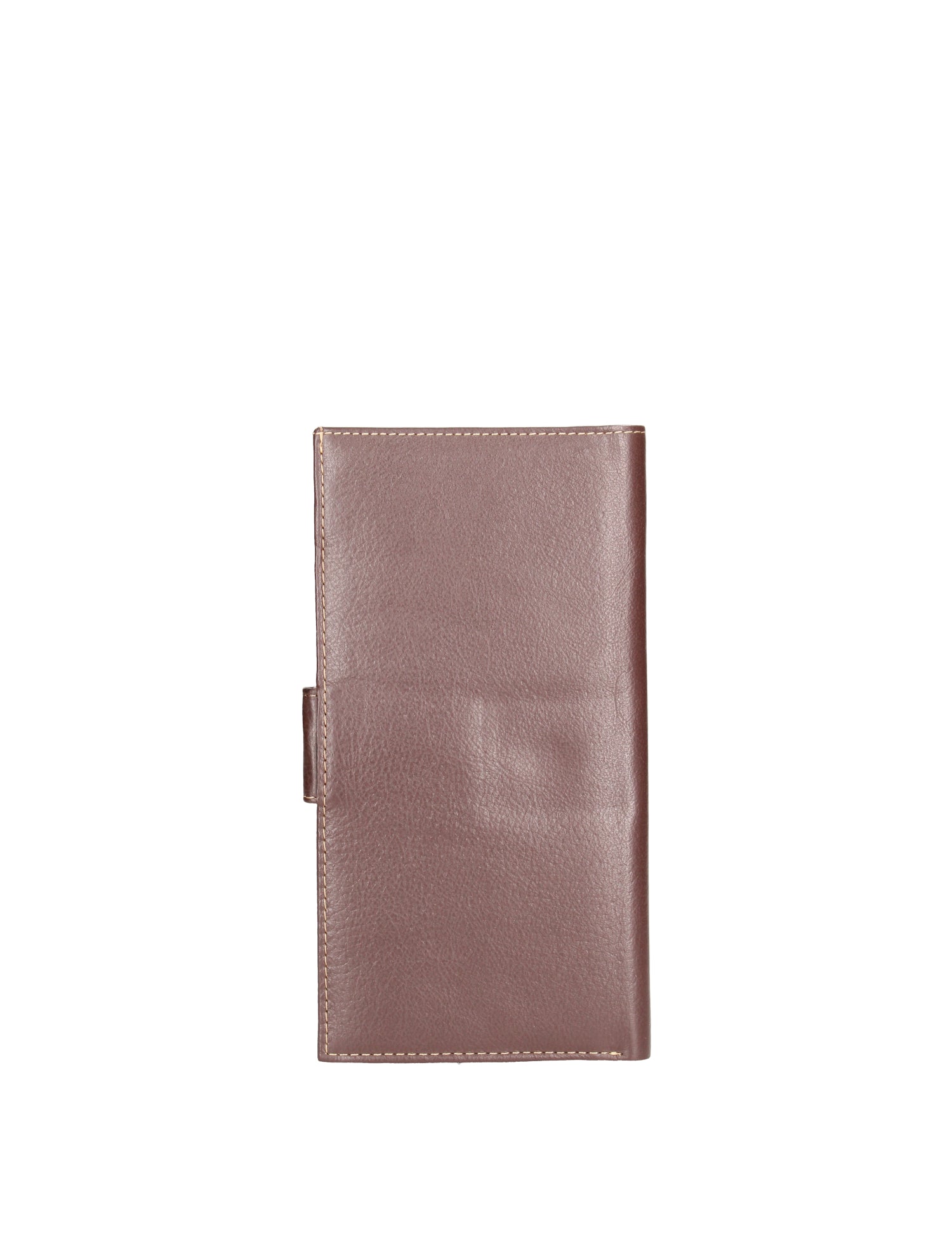 Aethel T000691-CASTAGNA Portafoglio unisex in vera pelle Gave Lux
