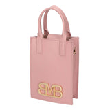Borsa a tracolla da donna Vera pelle MYB-8041-FW-L505 ROSATA My Best Bag