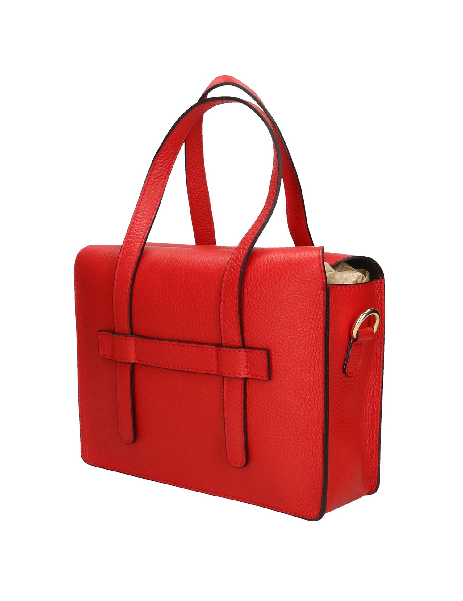 Cielia Borsa a mano da donna Vera pelle 191148-ROSSO RED Gave Lux