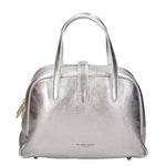 Borsa a mano da donna 100% vera pelle MYB-7025-SS-DL1 SILVER My Best Bag