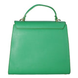 Borsa a mano da donna Made in Italy Vera pelle MYB-7034-SS-D47+C47 VERDE My Best Bag